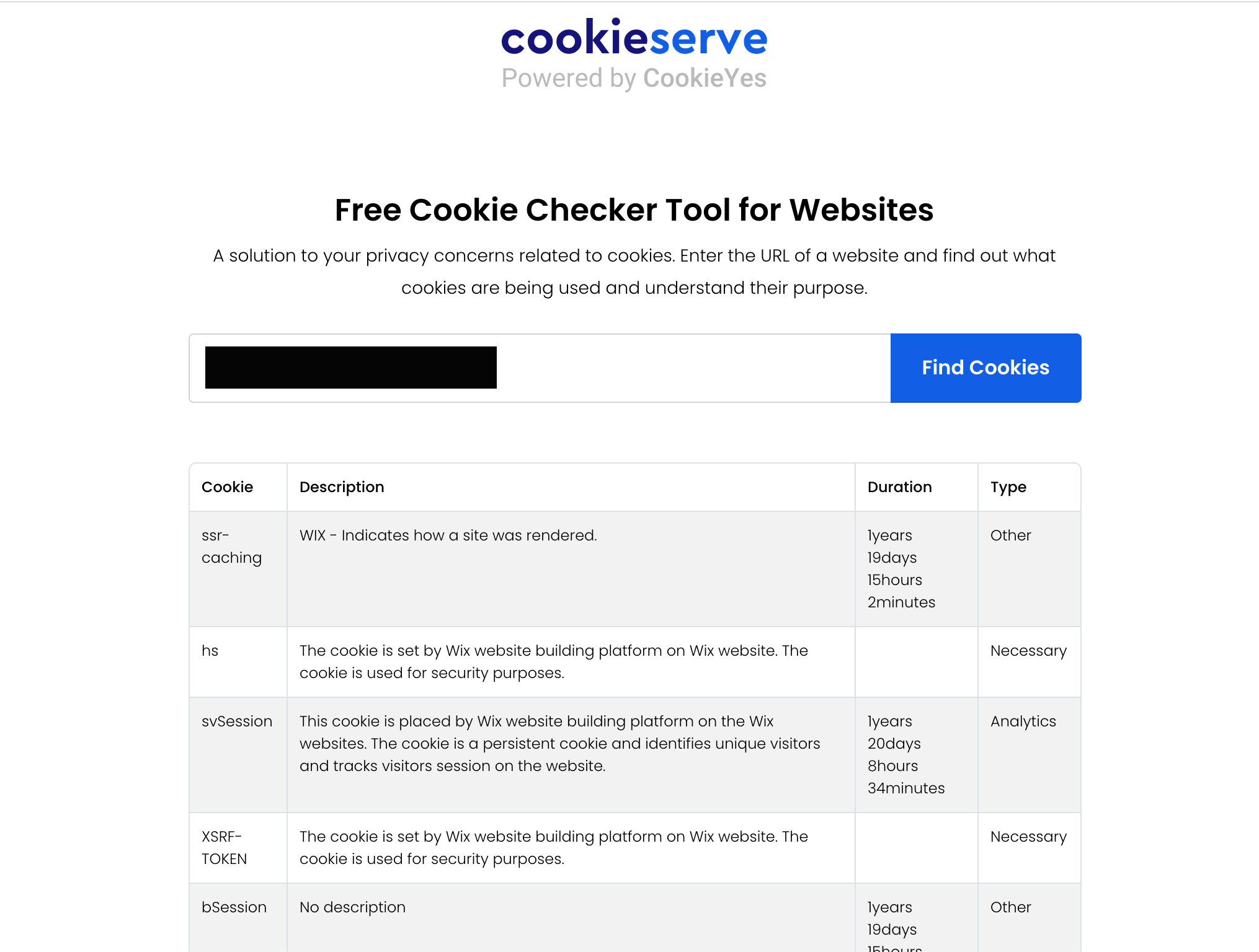 Cookieserve Cookie Check Cookieserve Cookie Check